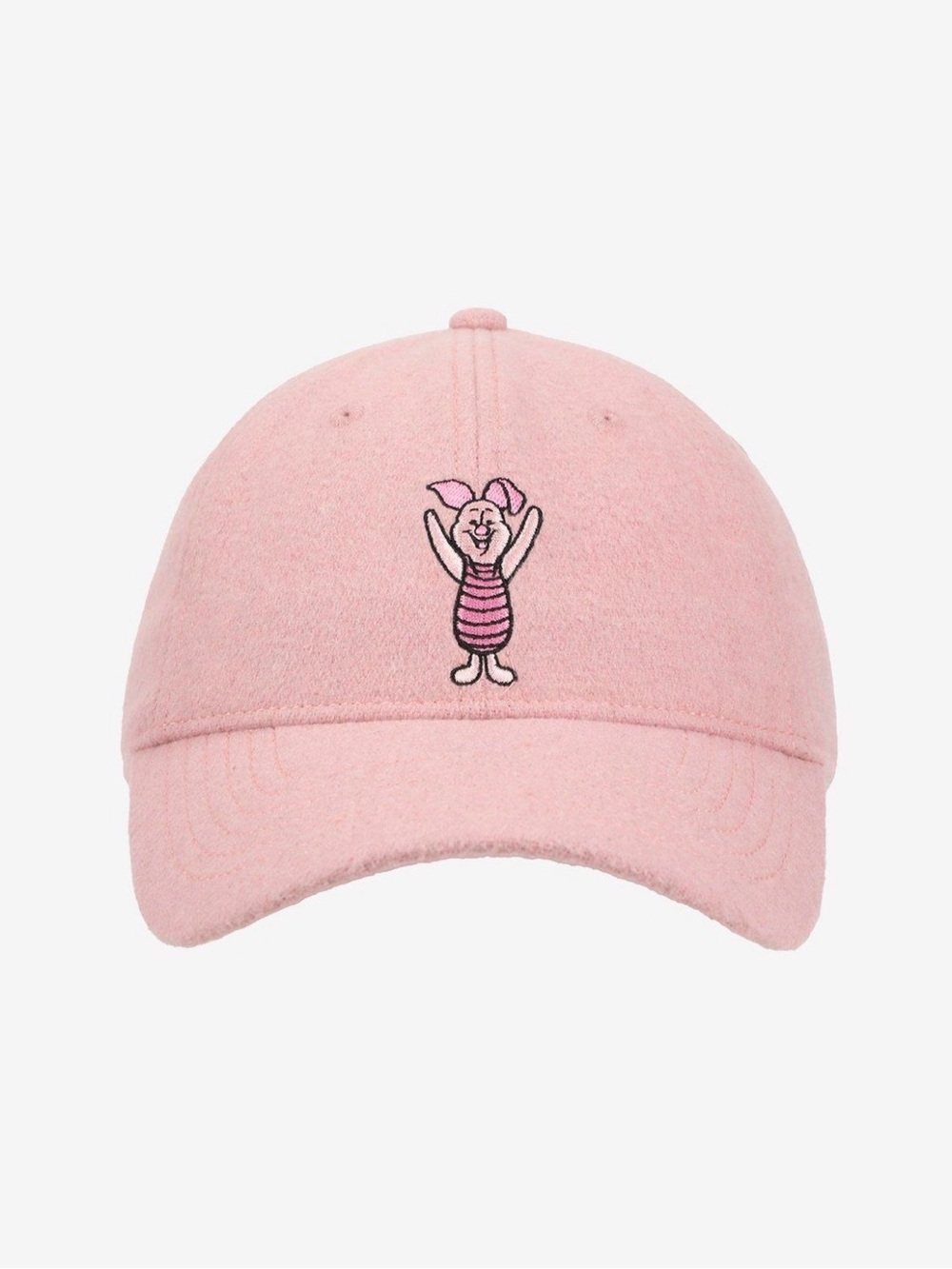 Bioworld Pink Piglet Embroidered Baseball Cap